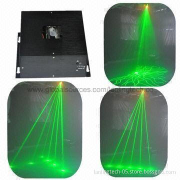 80mW Green Single Tunnel Fat Beam Laser Rain Light